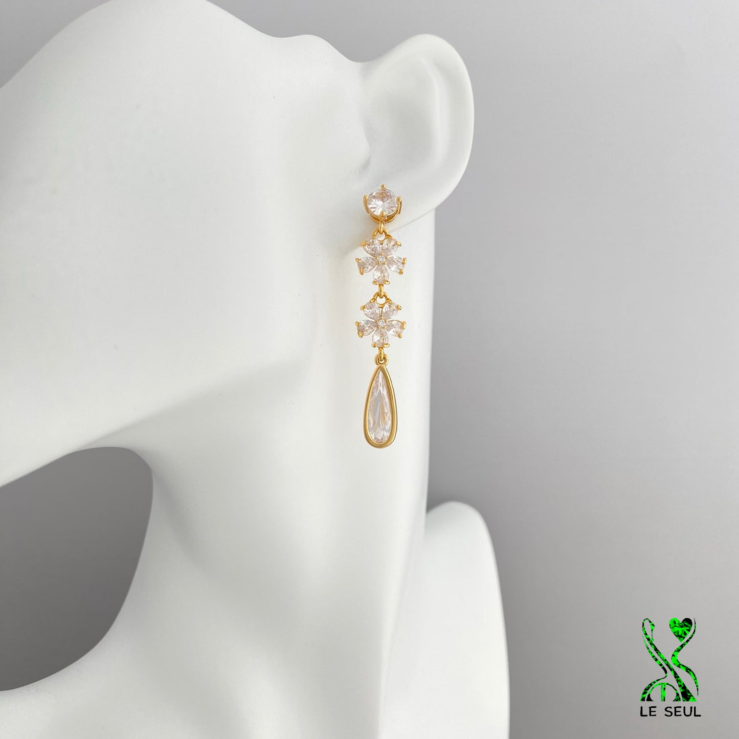Flower Earrings, Handmade Jewelry