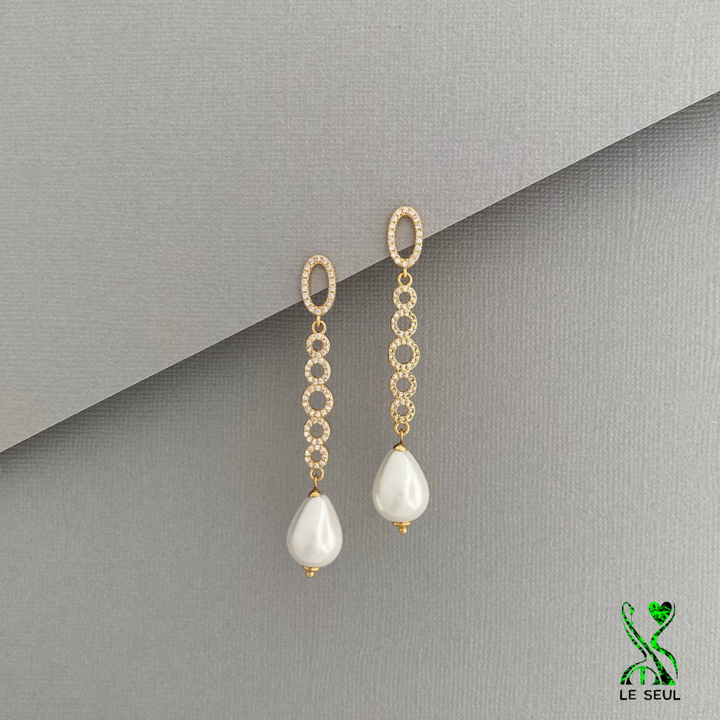 Pearl Earrings, Handmade Jewelry