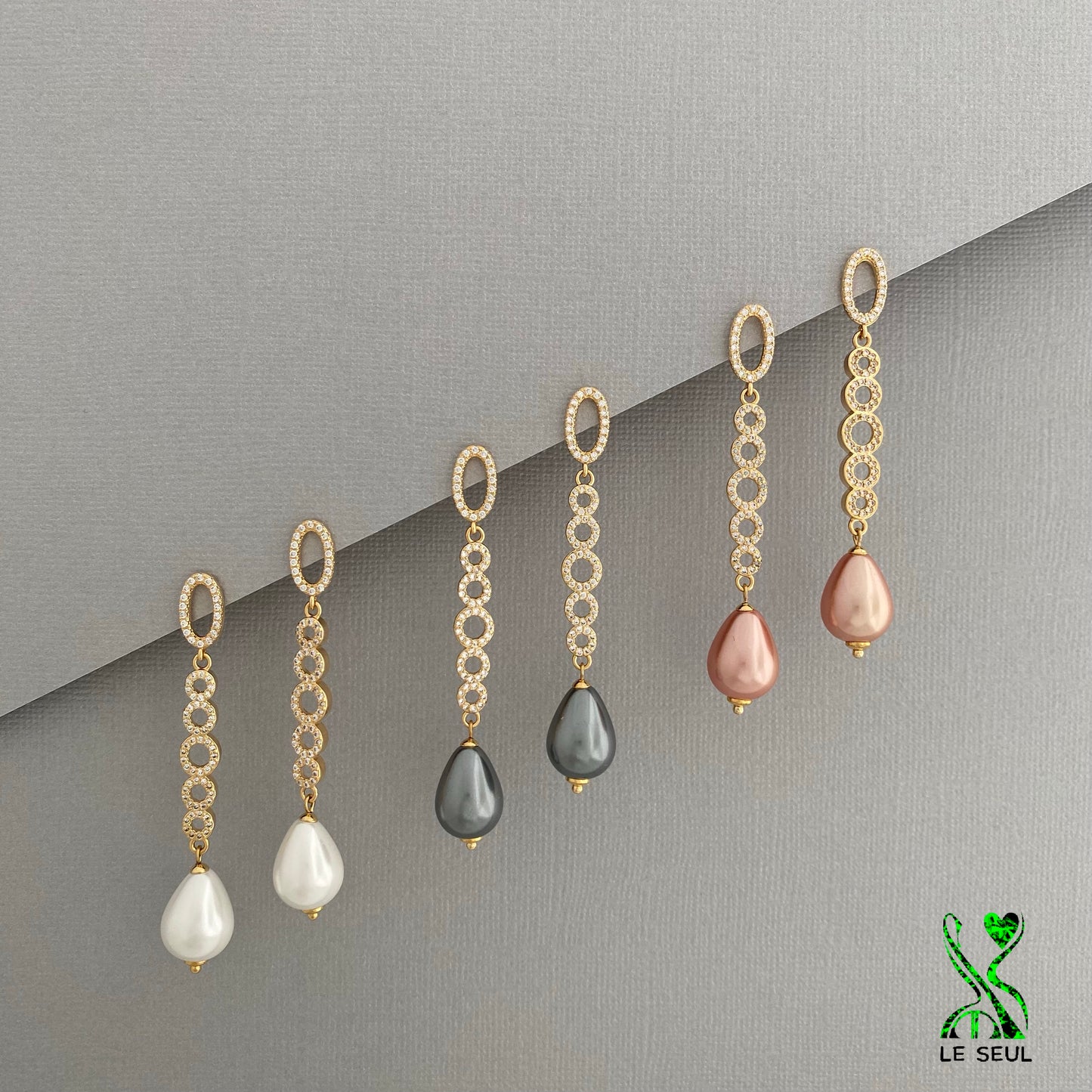 Pearl Earrings, Handmade Jewelry
