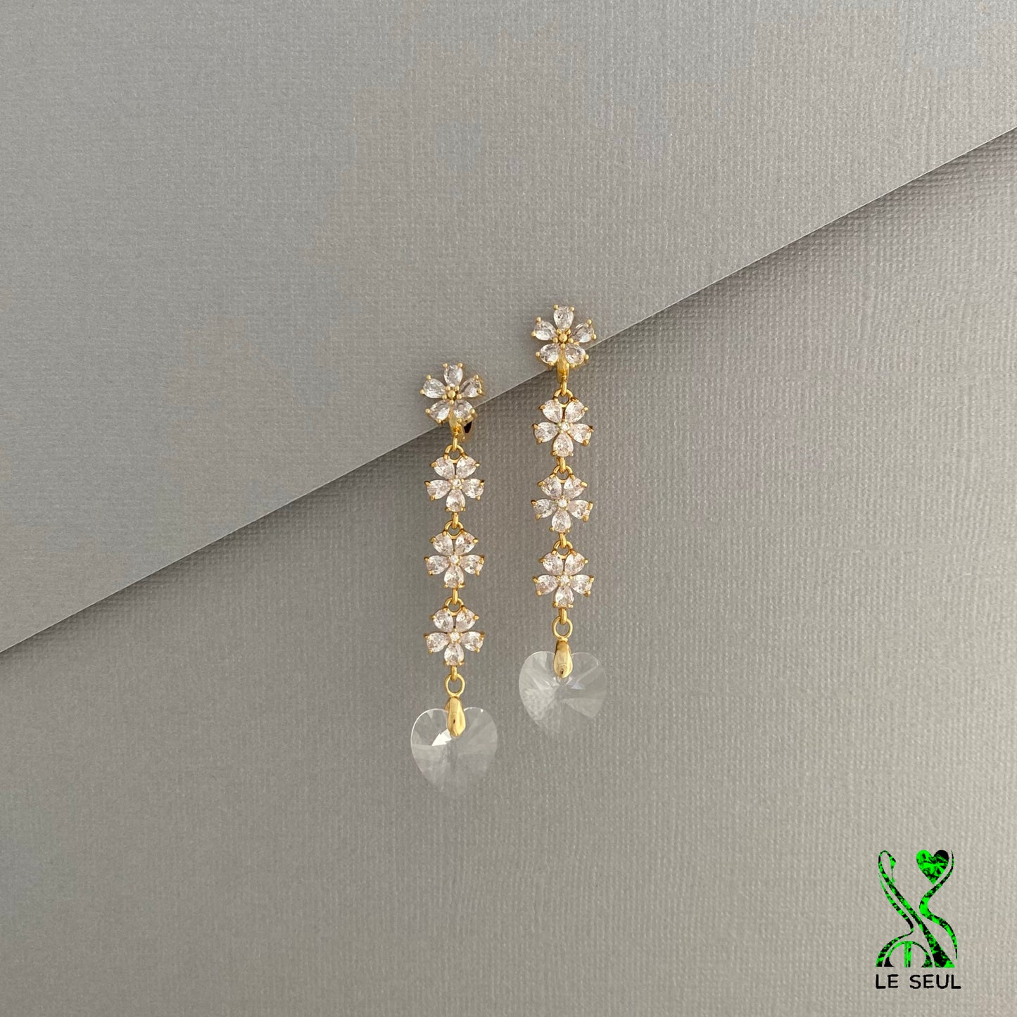 Swarovski Crystal Earrings, Handmade Jewelry