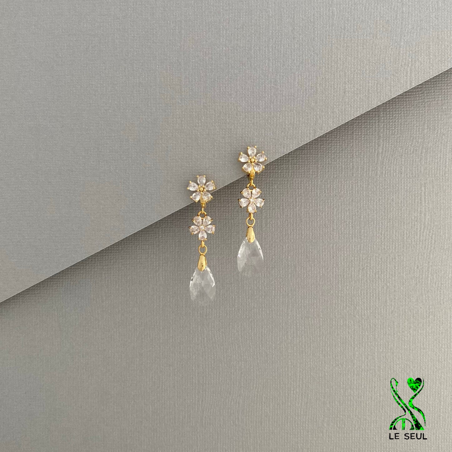 Swarovski Crystal Earrings, Handmade Jewelry