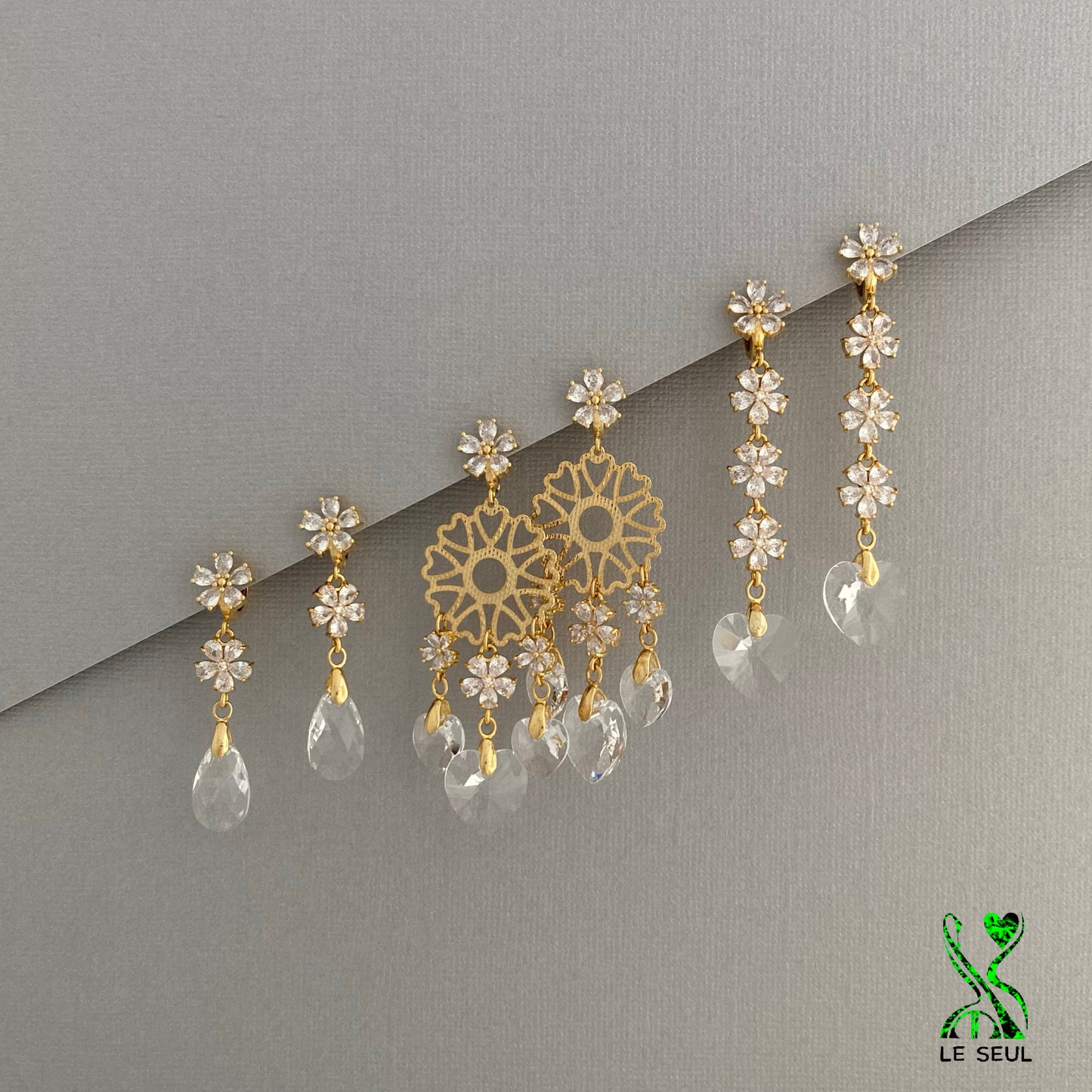 Swarovski Crystal Earrings, Handmade Jewelry