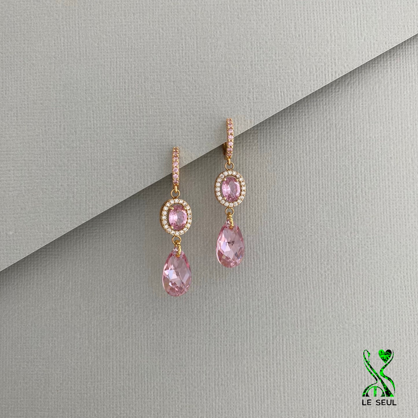 Swarovski Crystal Earrings, Handmade Jewelry