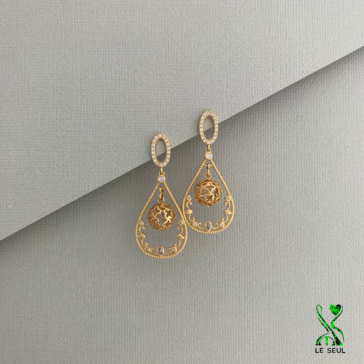 Dangle earrings, Handmade Jewelry