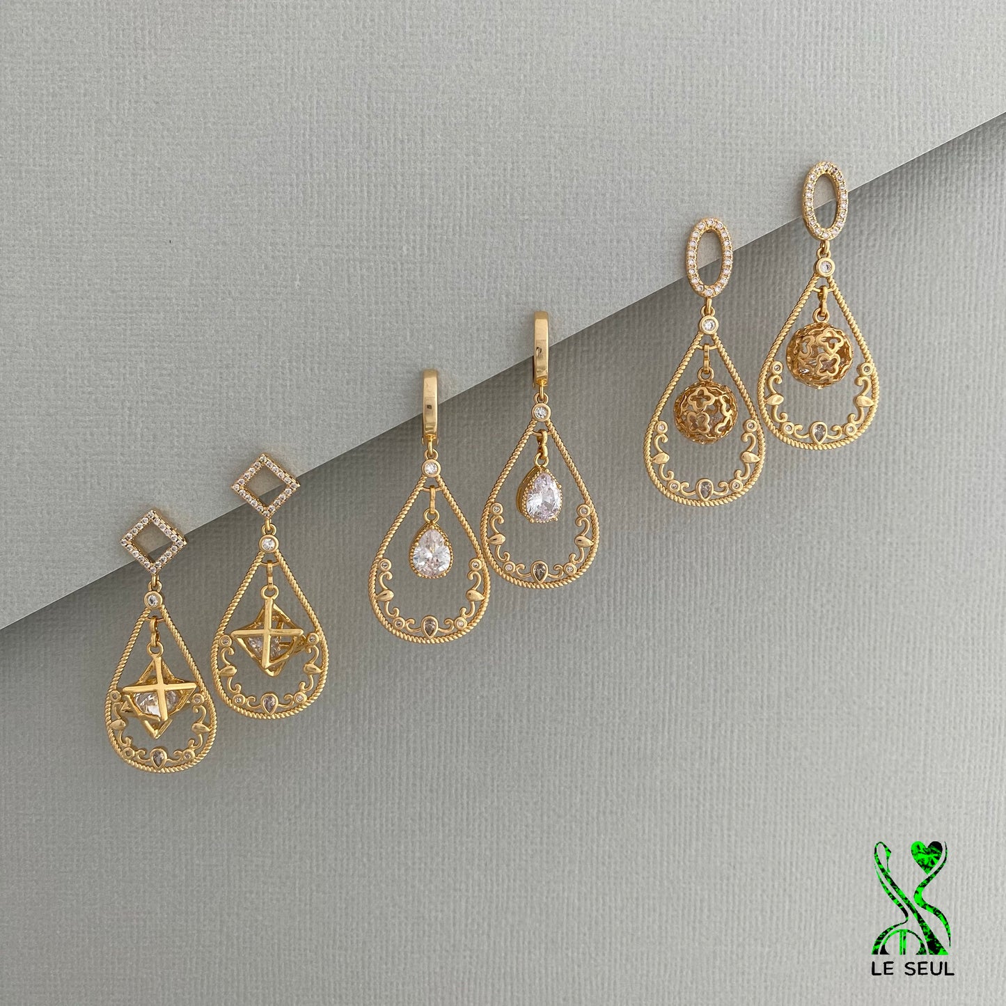 Dangle earrings, Handmade Jewelry