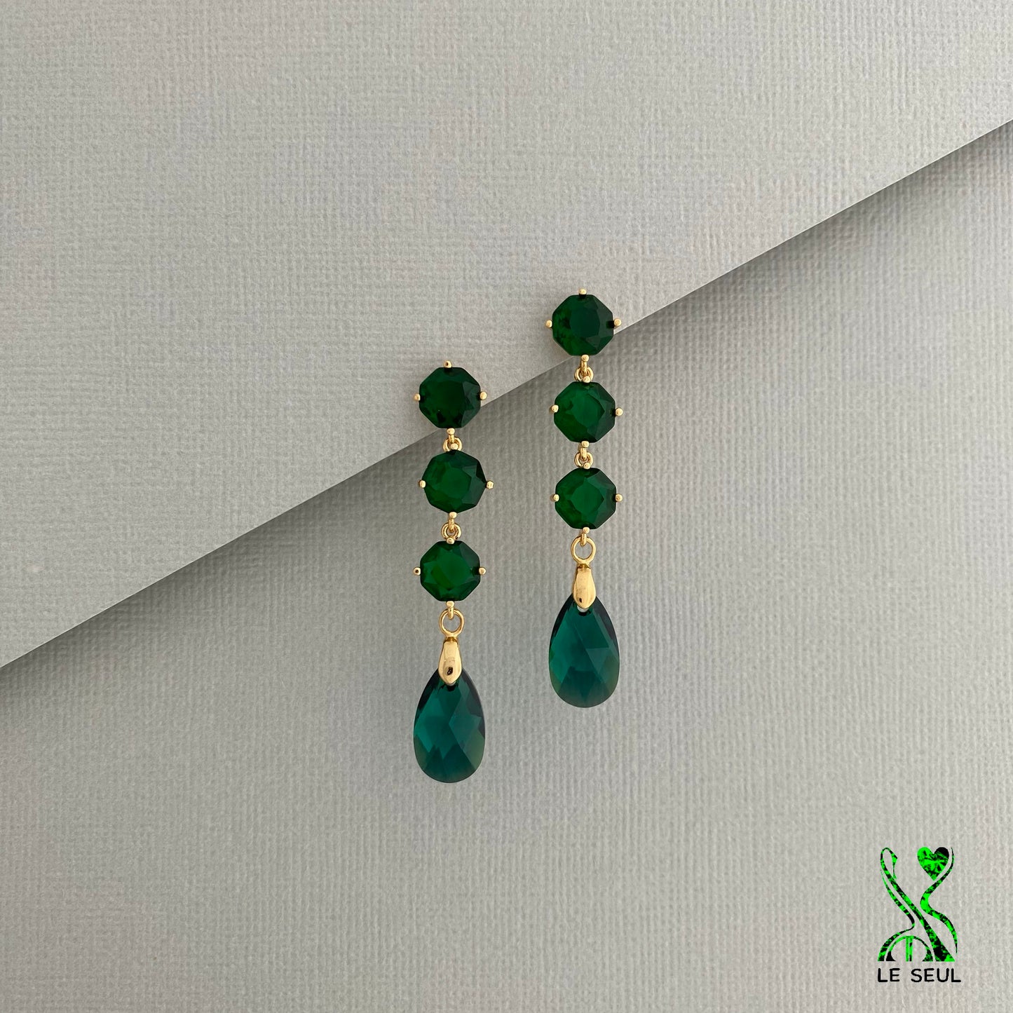 Swarovski Crystal Earrings, Handmade Jewelry