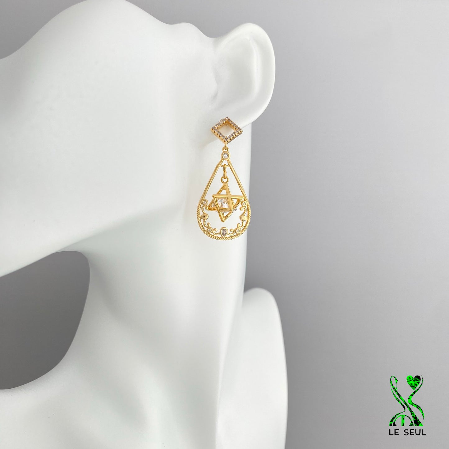 Dangle earrings, Handmade Jewelry