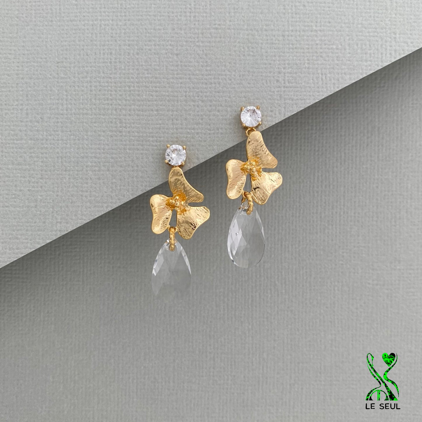 Swarovski Crystal Earrings, Handmade Jewelry