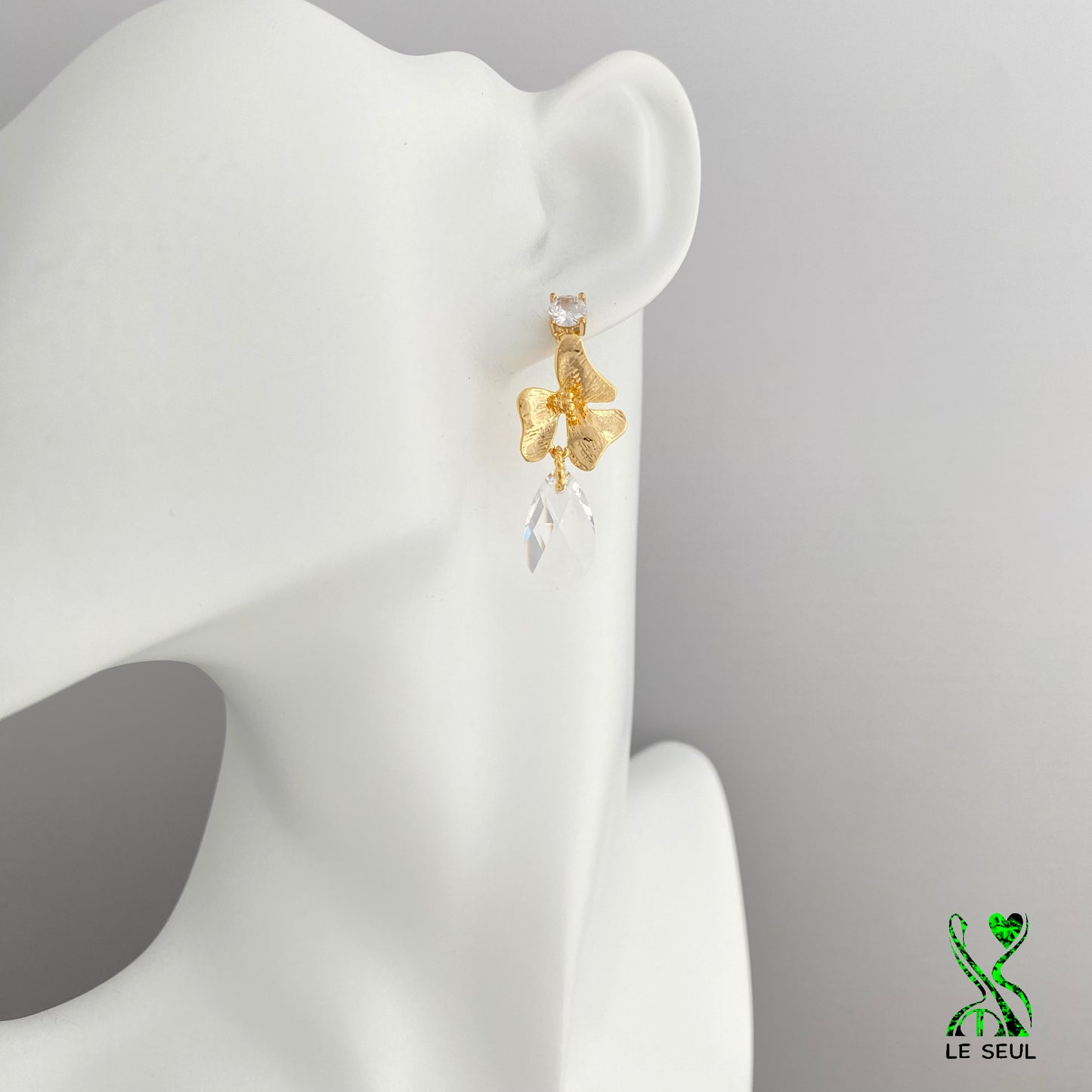 Swarovski Crystal Earrings, Handmade Jewelry