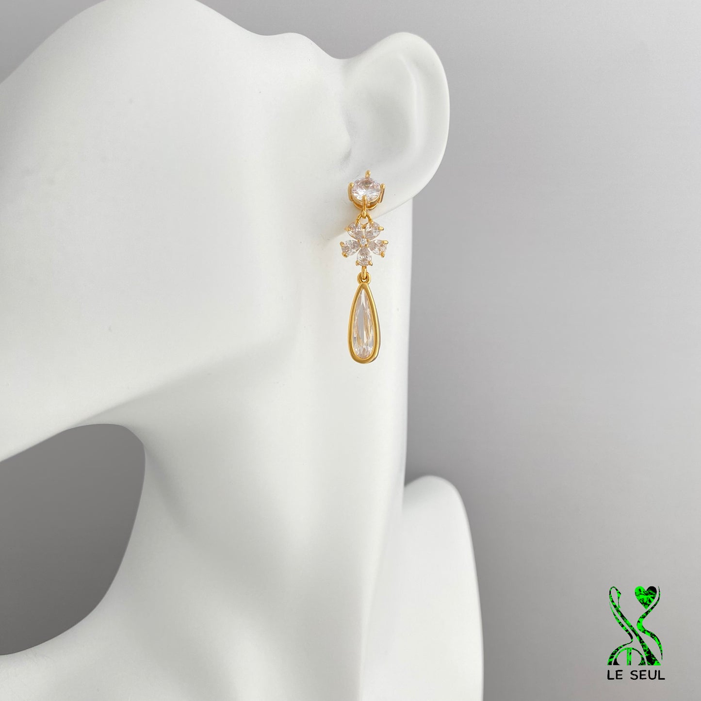 Flower Earrings, Handmade Jewelry