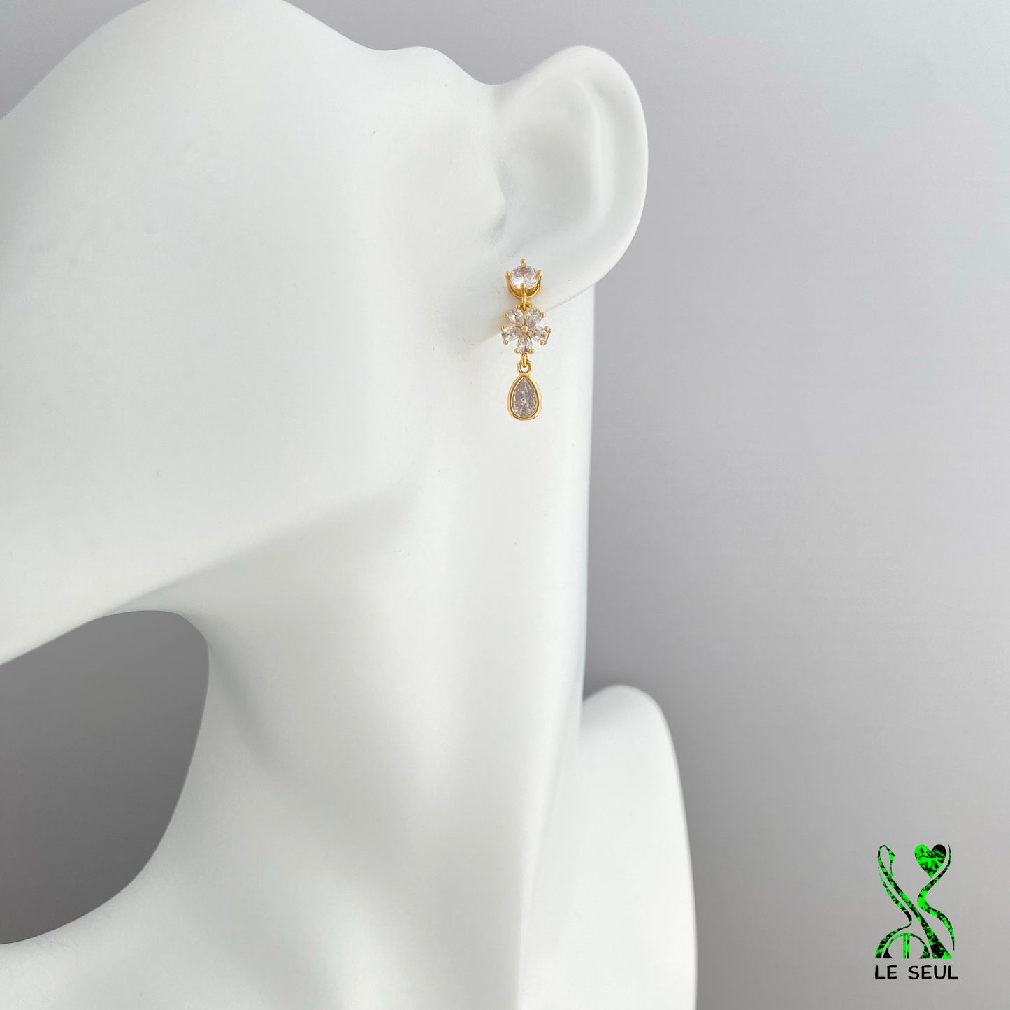 Flower Earrings, Handmade Jewelry